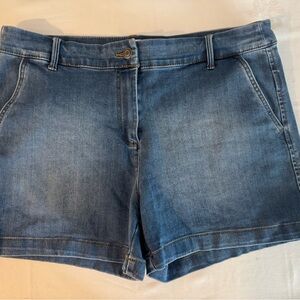 Sugar Magnolia Blue Jean Shorts Classic Medium Wash